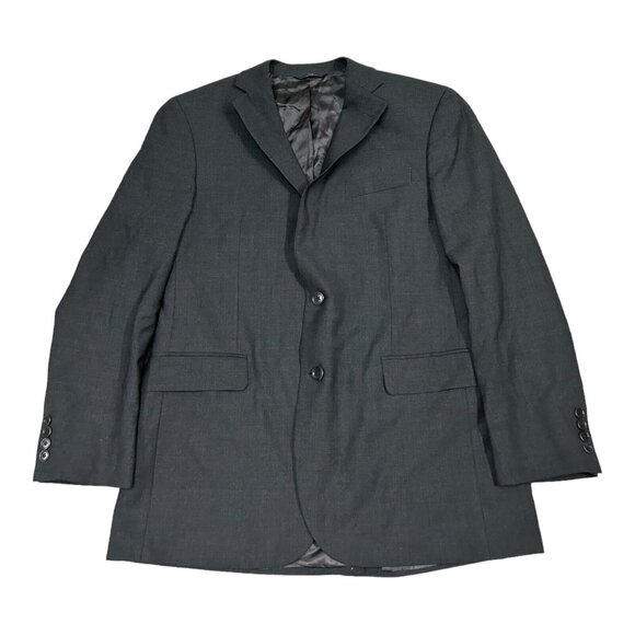 Brooks Brothers‎ Blazer Men 42R Gray 346 Stretch Wool Regular Fit Sport Jacket - Picture 1 of 10